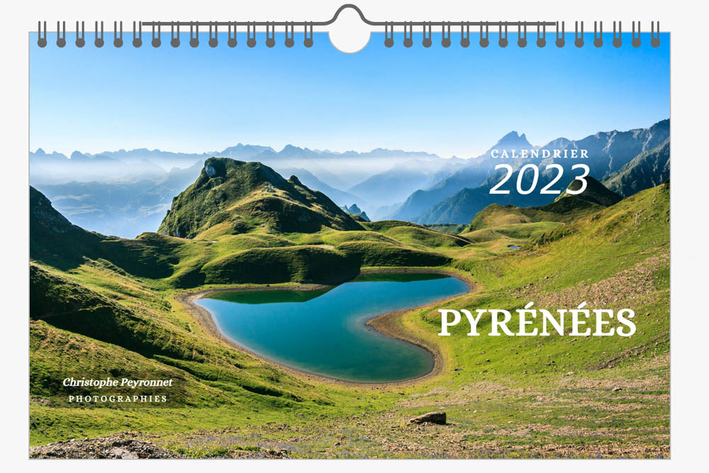 calendrier 2023 Paysages des Pyrénées