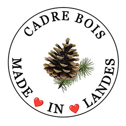 Cadre bois made in Landes