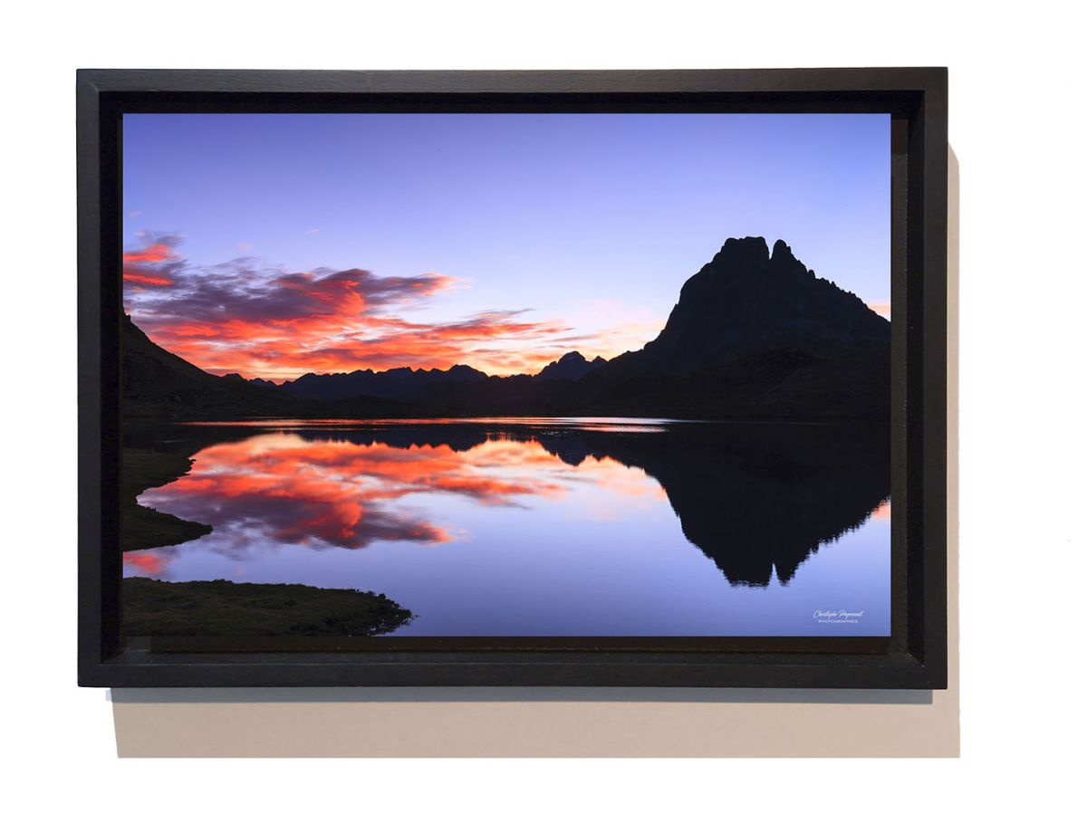 Reflets du pic du Midi d'Ossau