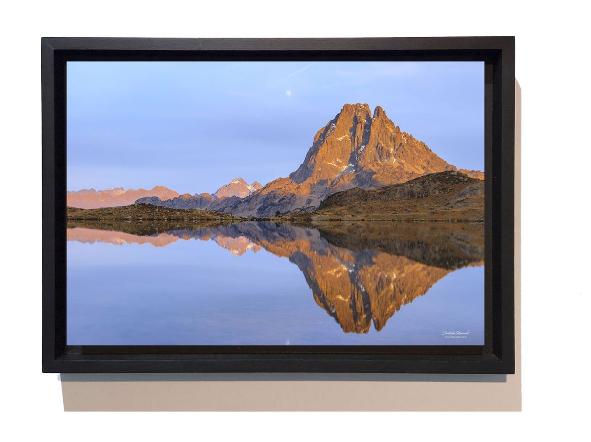 Reflets du pic du Midi d'Ossau