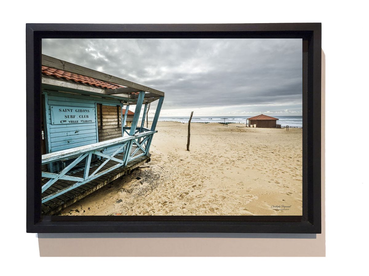 Vielle-Saint-Giron plage en hiver