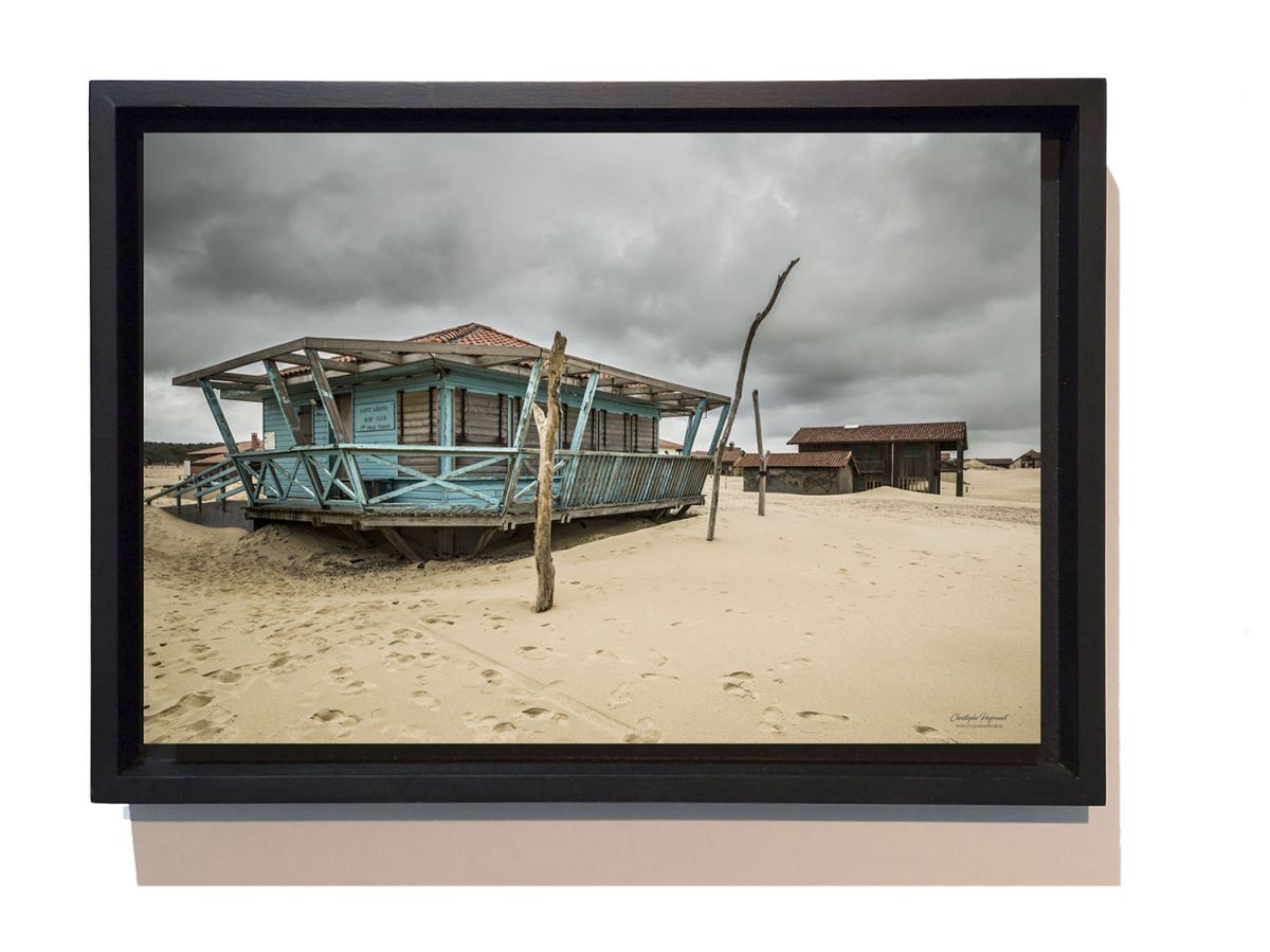 Vielle-Saint-Giron plage en hiver