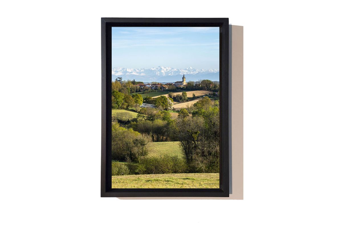 Vue sur Donzacq et la Chalosse