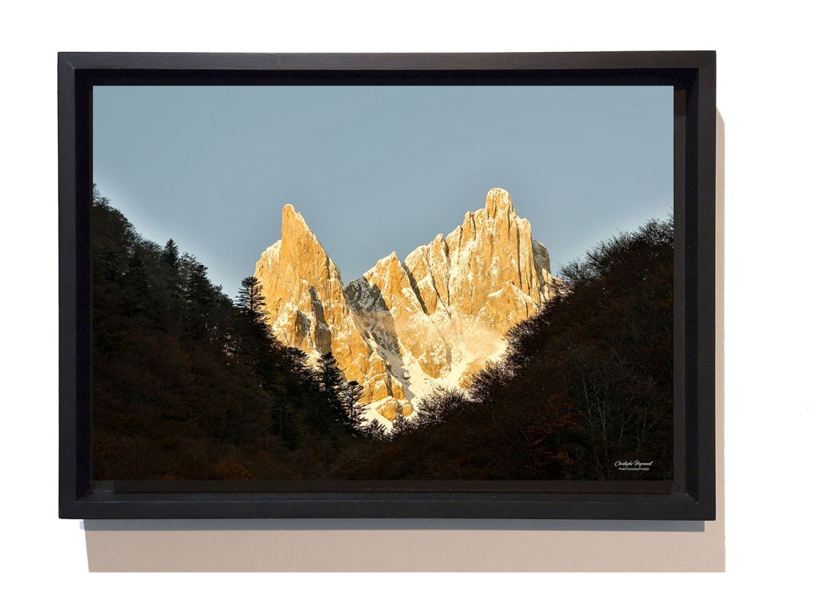 Les aiguilles d'Ansabère en automne Les aiguilles d'Ansabère en automne