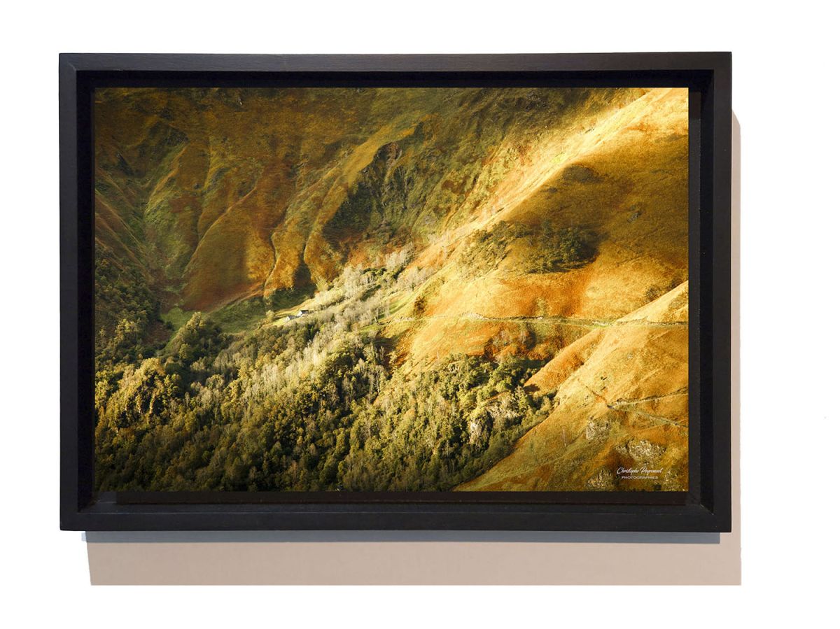 Lumières d'automne au dessus de Béost (vallée d'Ossau)